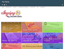 Tablet Screenshot of cikgujep.com